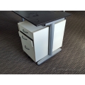 White 3 Drawer Mobile Rolling 3 Drawer Box Box File Pedestal